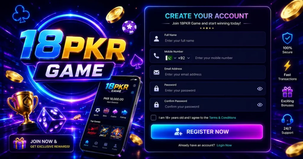 18PKR Game 